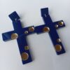 Cruz azul y oro CRUZ LUNAR